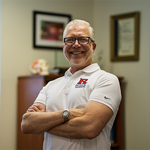 Dave Kietrys, associate professor and vice- chair of the Department of Rehabilitation and Movement Sciences