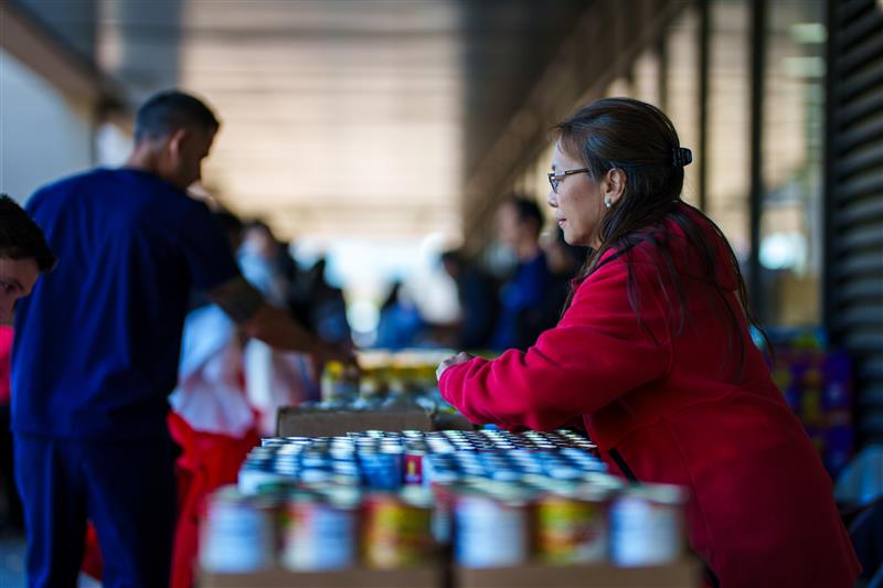 Rutgers Health Food Drive