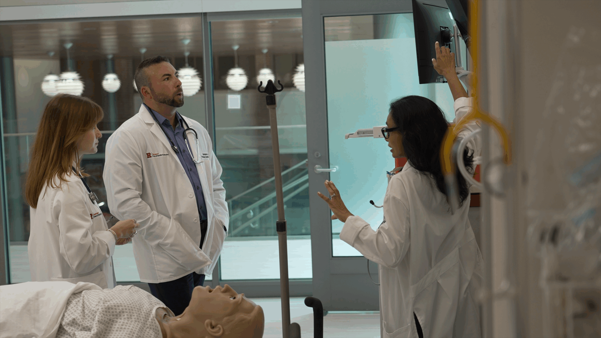 Students in the Rutgers Physician Assistant Program