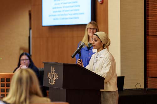 Rutgers School of Health Professions 2025 Scholarship Reception
