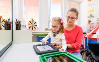 child in therapy