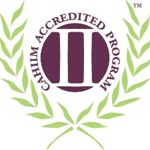 Commission on Accreditation for Health Informatics and Information Management Education (CAHIIM) Logo