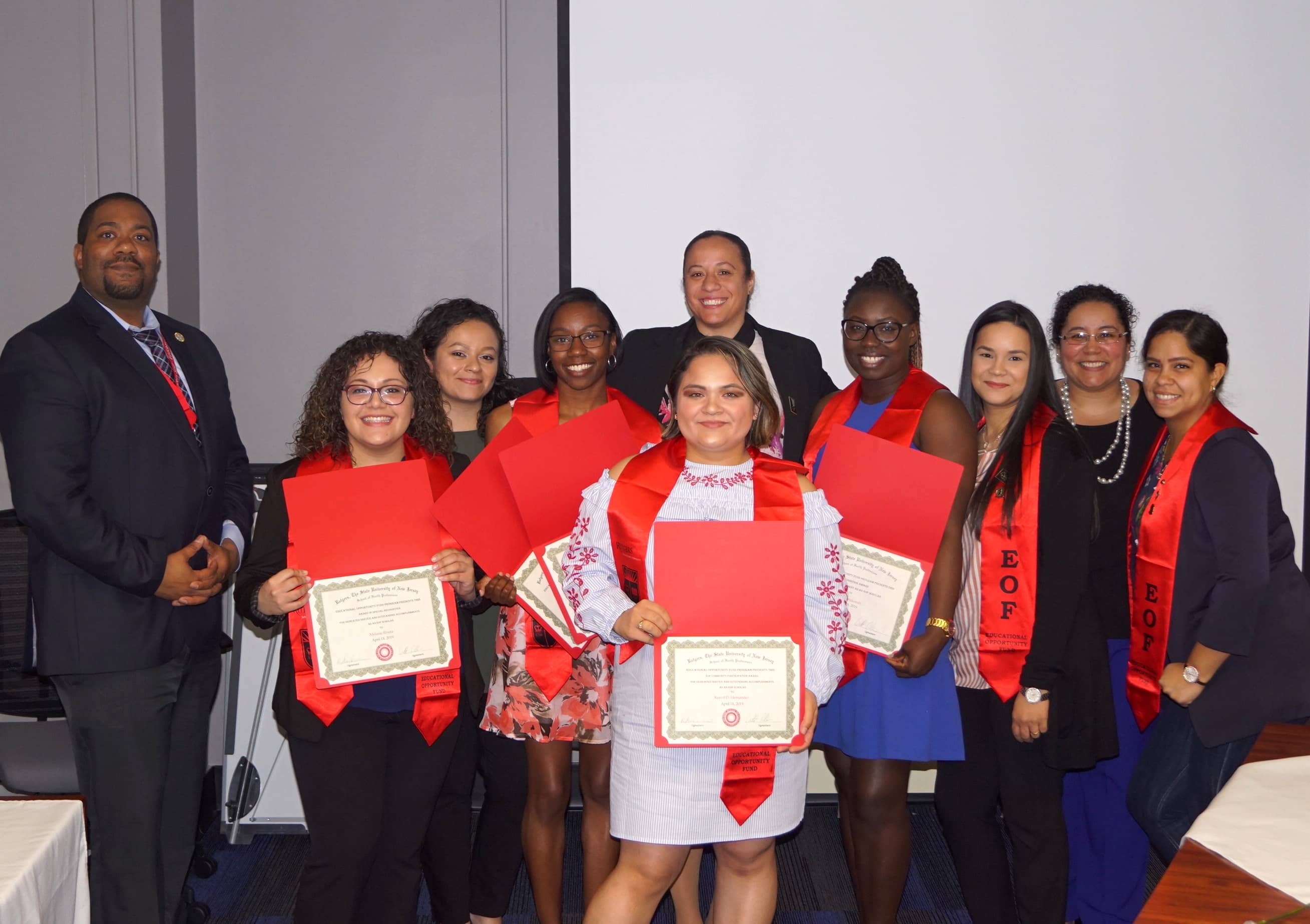 EOF Awards recipients 2019