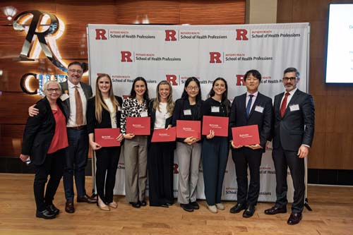 Rutgers School of Health Professions 2025 Scholarship Reception