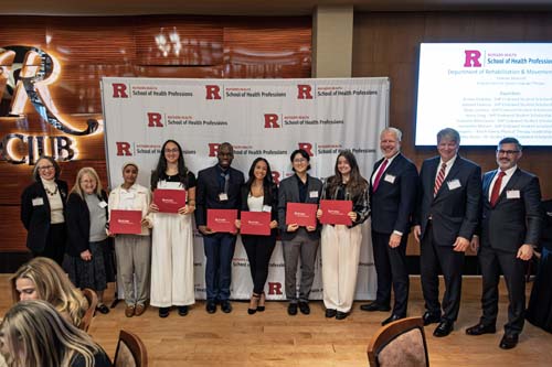 Rutgers School of Health Professions 2025 Scholarship Reception