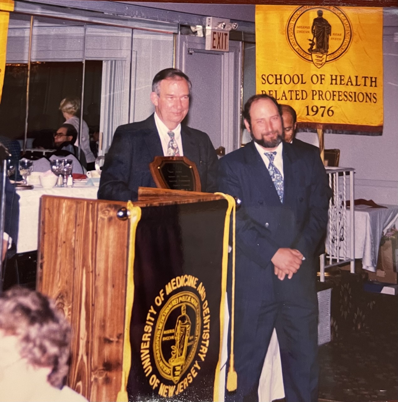 Image of Dave Gibson at a podium