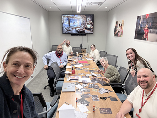 Mindfulness Art Tuesdays brought SHP faculty and staff together throughout October and November for a midweek pause inspired by the Swedish concept of FIKA—taking time to step back, reconnect, and recharge.