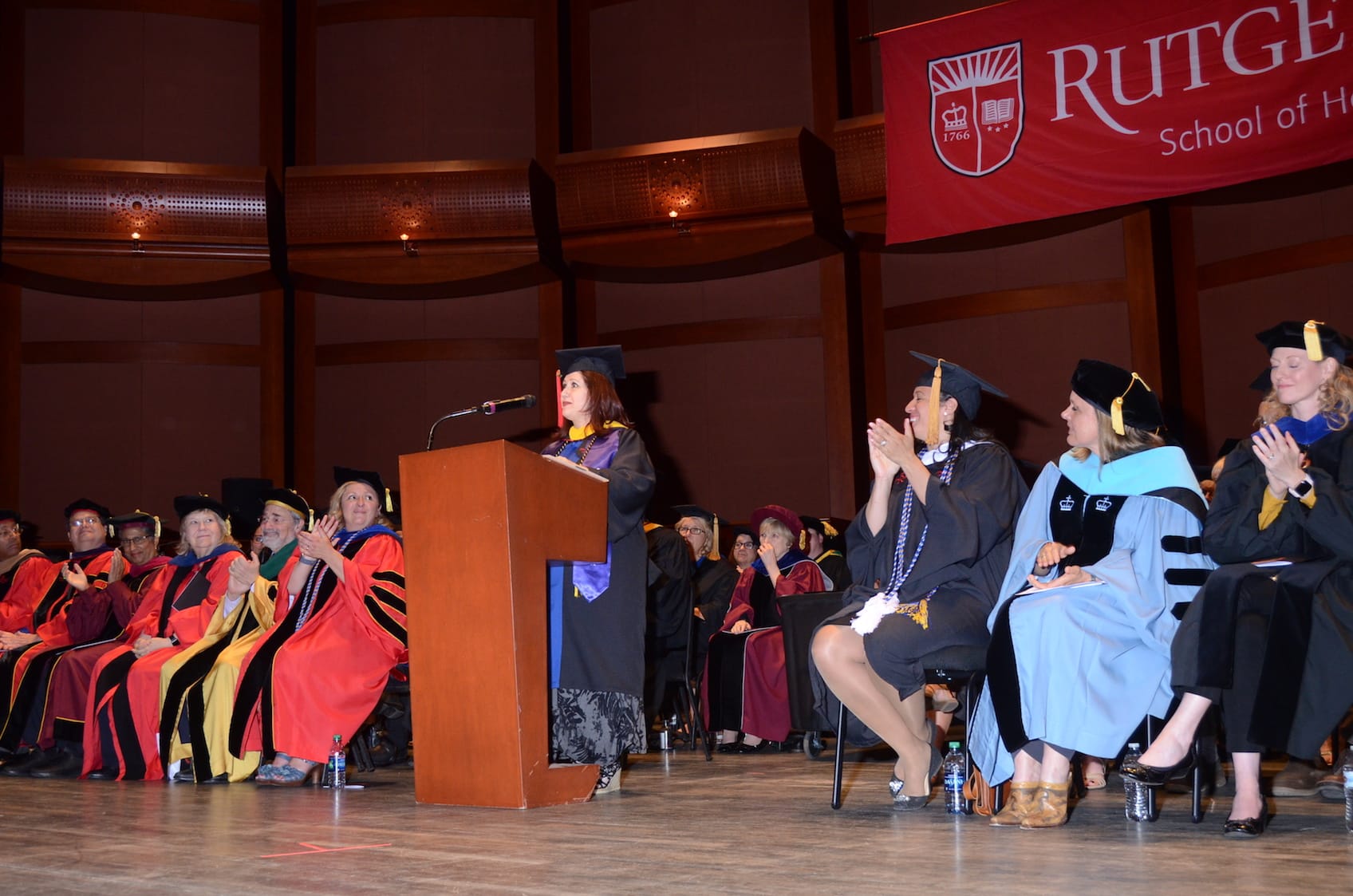 Student speaker Fae Cushing at Convocation 2019