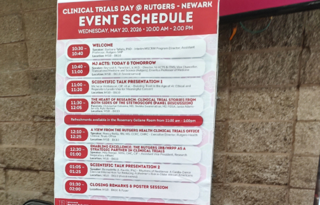On May 20, 2026, Rutgers Health marked Clinical Trials Day with clinical research's largest celebratory events in New Jersey