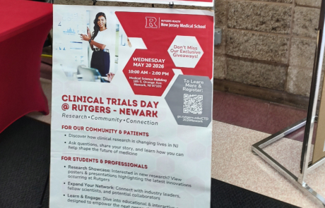On May 20, 2026, Rutgers Health marked Clinical Trials Day with clinical research's largest celebratory events in New Jersey