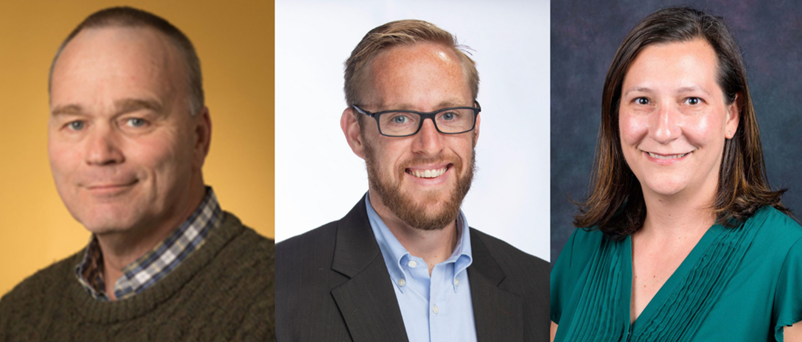 Dr. Gerry Fluet, Dr. Andrew Lynch, Dr. Dana Fleming
